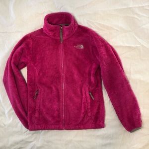 North face pink girls jacket